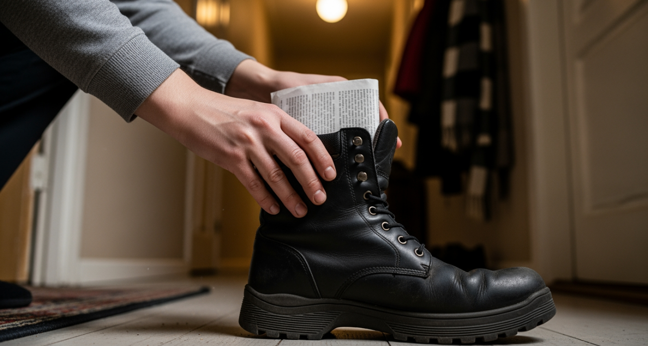 Бабушкин способ согреть ноги обычной бумагой превзошел современные технологии утепления обуви