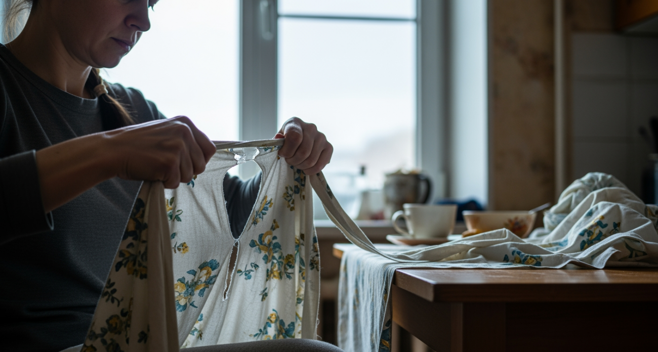 Из старых простыней делаю нужные вещи для дома быстрее чем за четверть часа