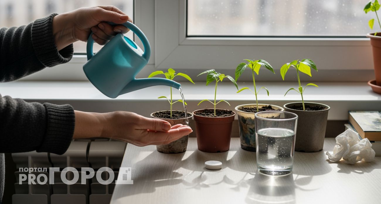 Добавляю эту таблетку в лейку и рассада прорастает за 3 дня вместо недели