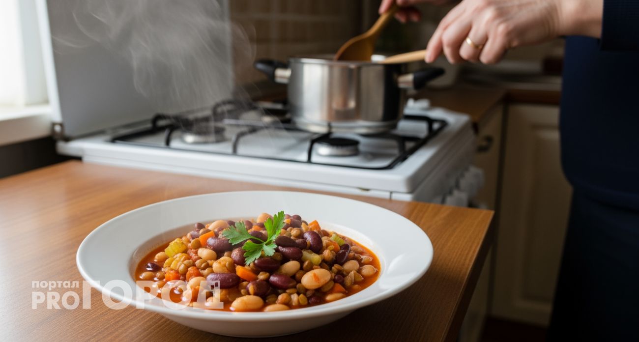 Фасоль по-монастырски насыщает лучше мяса: готовлю это блюдо когда нужно накормить всю семью