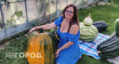 Садовод вырастила рекордную тыкву весом 55,4 килограмма