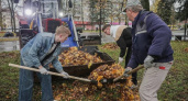 В Рыбинске 446 человек собрали 492 кубометра листвы за месяц осенней уборки