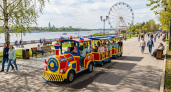 По набережной Рыбинска запустят туристический паровозик без рельсов