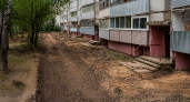В Рыбинске на Юбилейной, 14 обновляют крупнейший двор сезона за 12,5 млн