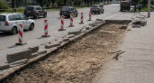 Вокруг площади Жукова в Рыбинске уложат плиточный тротуар