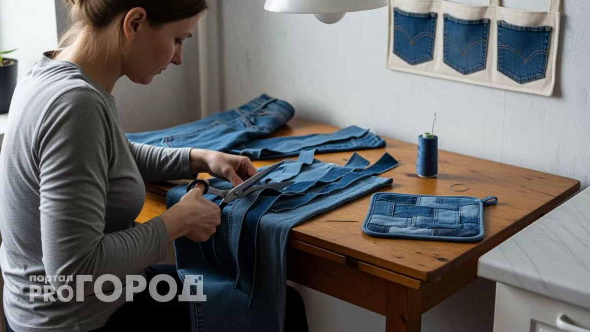 Потёртые джинсы становятся домашними помпомощниками: хитрости экономных хозяек