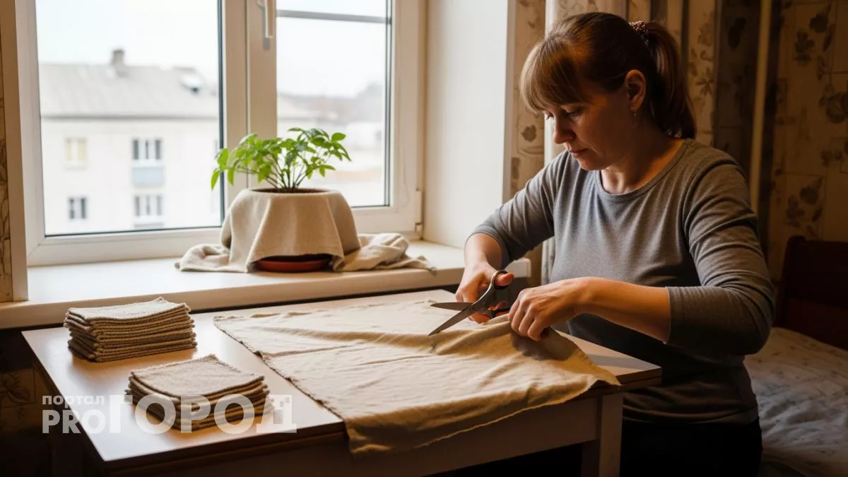 Изношенные простыни и пододеяльники становятся незаменимыми помощниками в быту благодаря этим хитростям