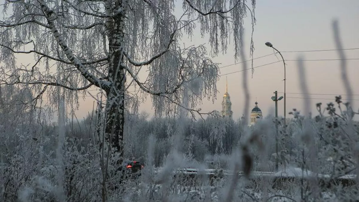 Арктическое вторжение обрушит на Рыбинск 17-градусные морозы