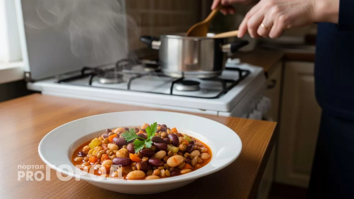 Фасоль по-монастырски насыщает лучше мяса: готовлю это блюдо когда нужно накормить всю семью