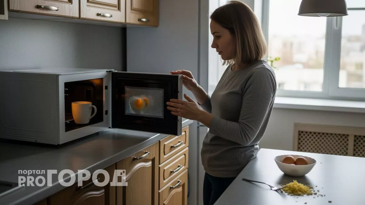 Сковородка не нужна: беру кружку, 2 яйца и за минуту в микроволновке готов воздушный омлет