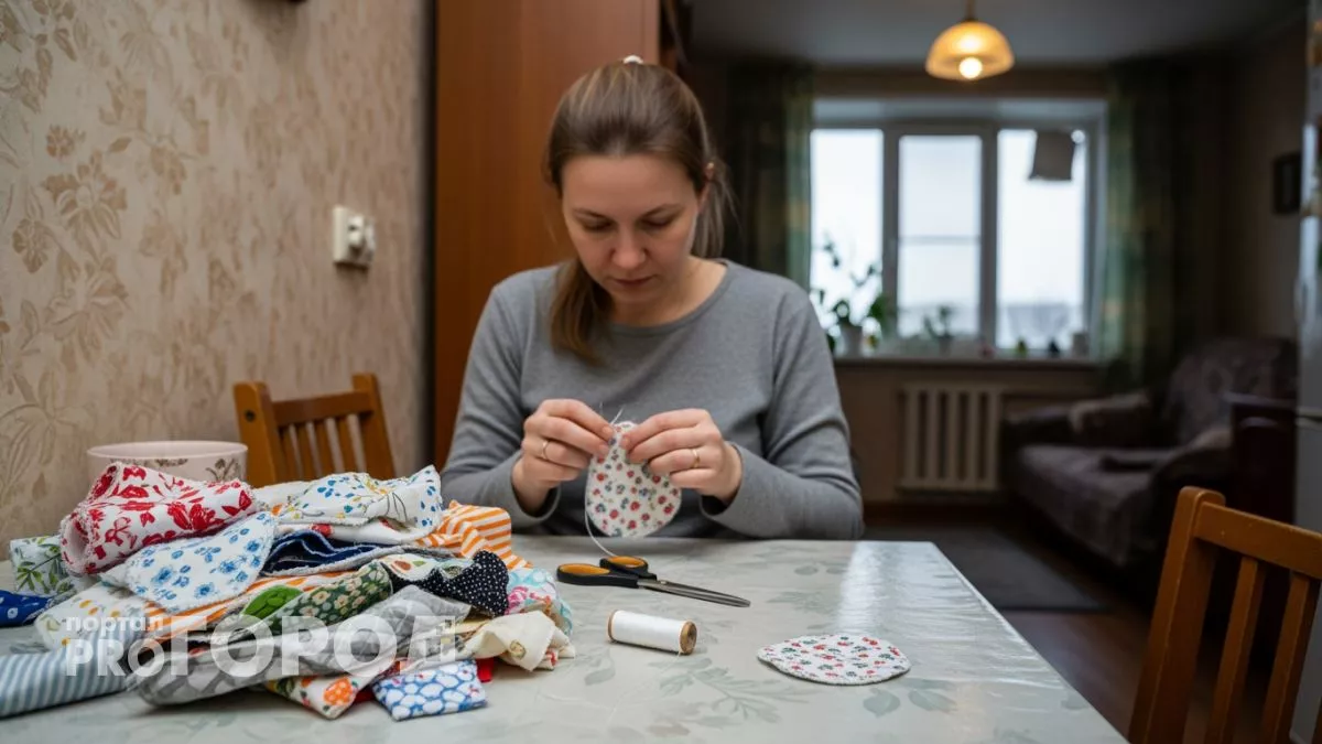 Лоскутки ткани превращаю в домашние помощники — теперь подруги атакуют просьбами поделиться секретом