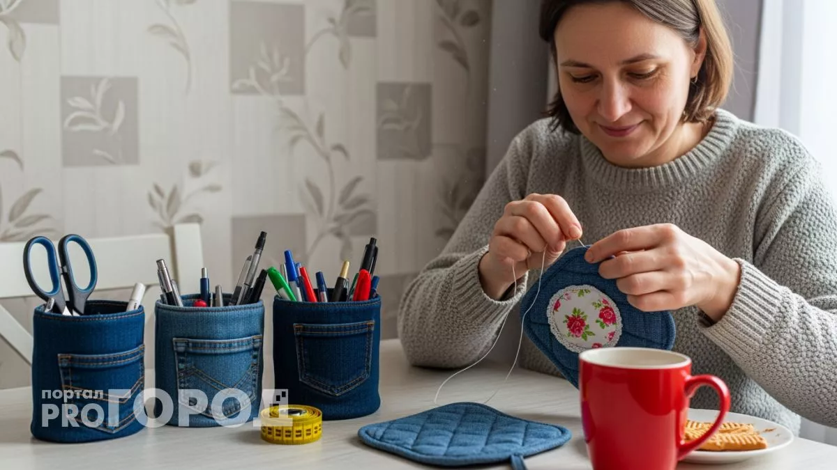 Старые джинсы лежат в шкафу зря: 5 идей превратить их в полезные вещи и сэкономить деньги