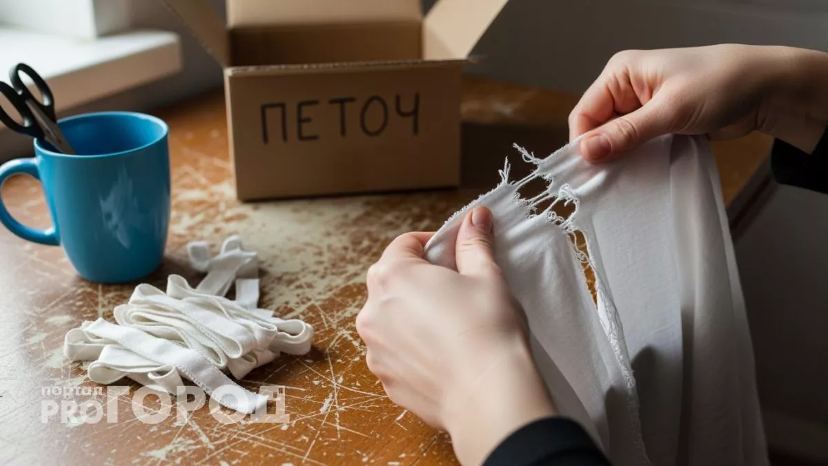 Изношенные простыни и наволочки превращаю в практичные вещи для дома всего за 15 минут