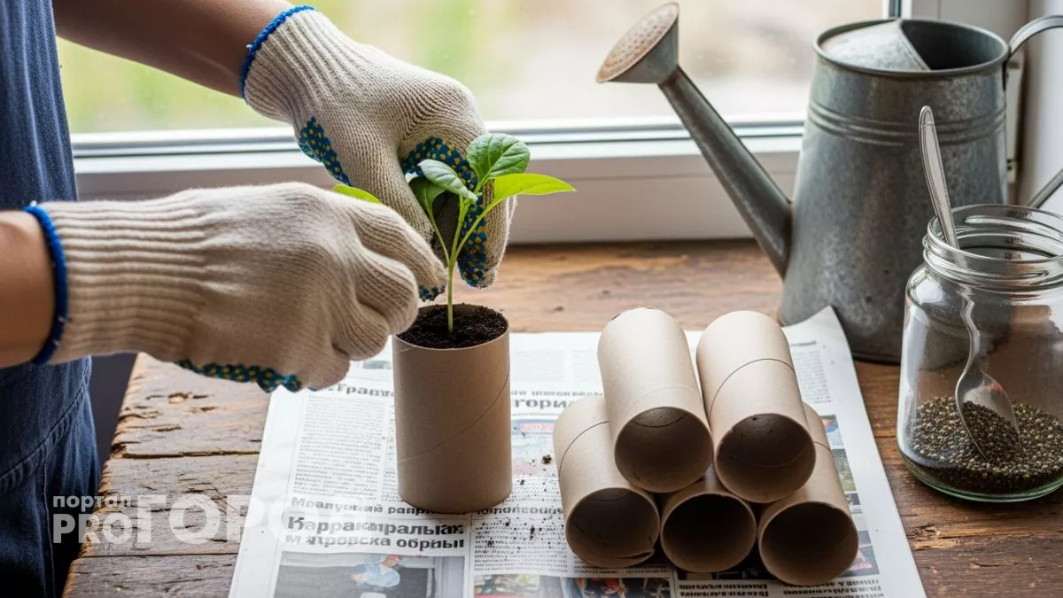 Втулки от туалетной бумаги стали моими любимыми органайзерами: показываю 5 хитростей для дачи