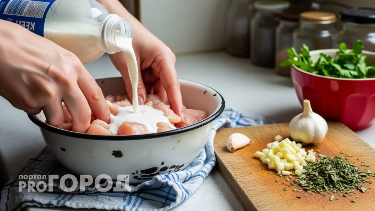 Стакан кефира превратил мою жёсткую курицу в нежнейшее мясо: теперь готовлю только по этому рецепту