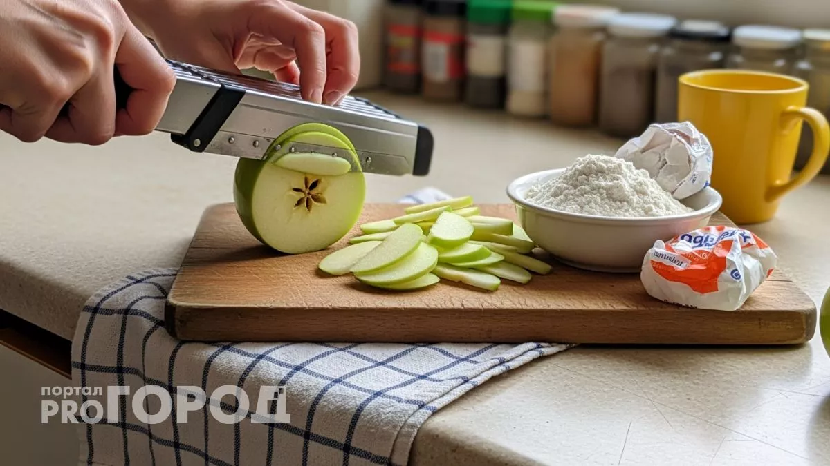 Яблочный пирог где тесто почти не чувствуется: съедается за минуты пока еще теплый