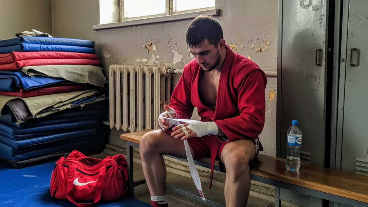 Рыбинский самбист взял пятое золото чемпионата России после травмы