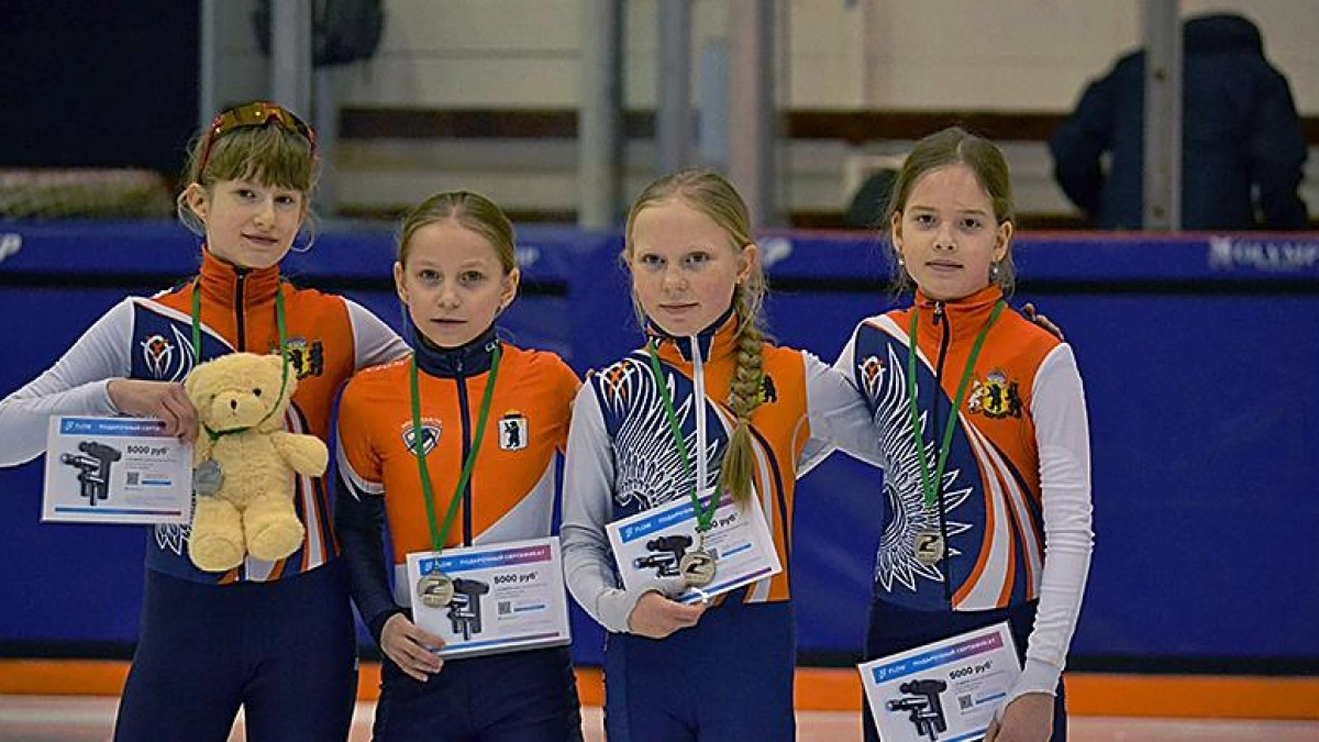 Юные шорт-трекисты Рыбинска завоевали путевки во всероссийский финал