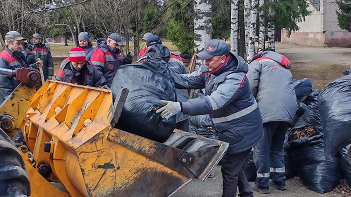 Рыбинск очистит 10 млн квадратных метров от зимнего мусора
