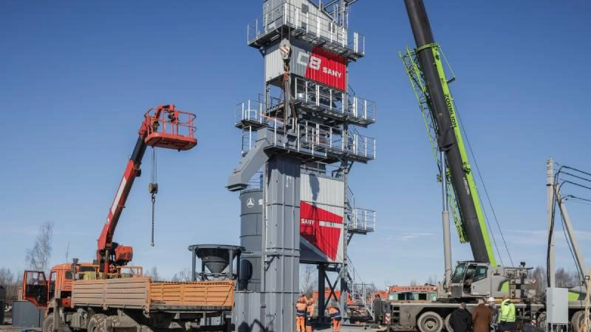 В Рыбинске построят первый в области асфальтовый завод мощностью 180 т/ч