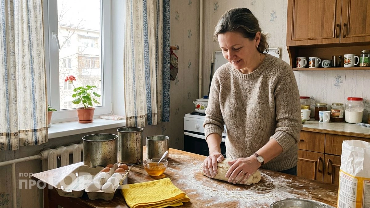 Делаю кулич без опары и лишней возни — мягкий внутри и не сохнет пять дней