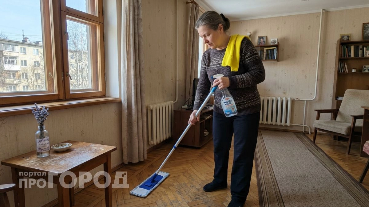 Больше не таскаю тяжелые ведра по дому, а мою полы быстрым европейским способом с тонким ароматом лаванды