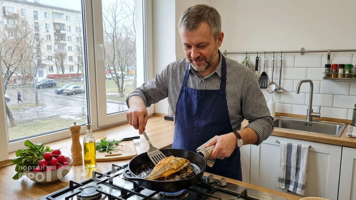 Перешла на топленое масло для жарки рыбы — теперь даже муж не вспоминает про стейки и ресторанные блюда