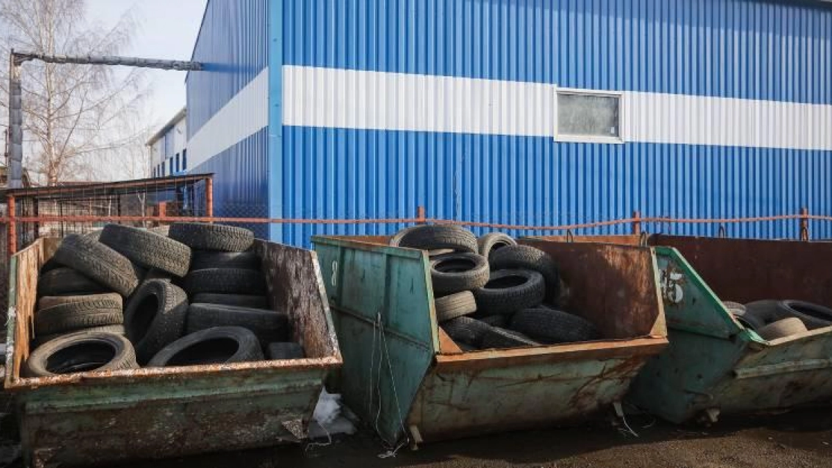 Рыбинское АТП принимает старые шины для переработки раз в неделю