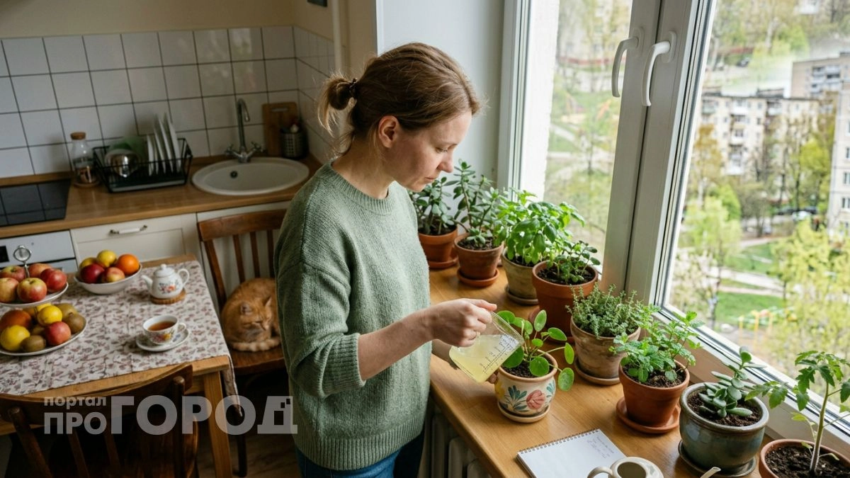 Подкормила цветы после зимы одной копеечной смесью — через две недели подоконник не узнать