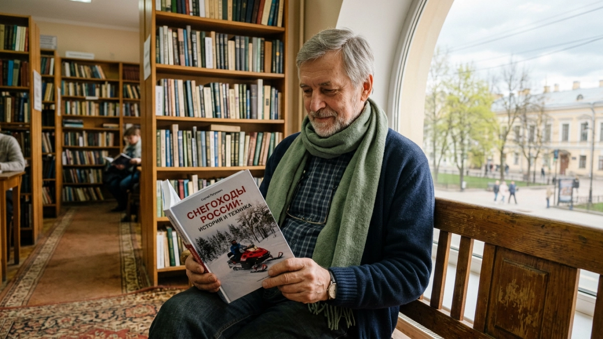 В Рыбинске выходит книга о «Мистере снегоходе России» Германе Дерунове