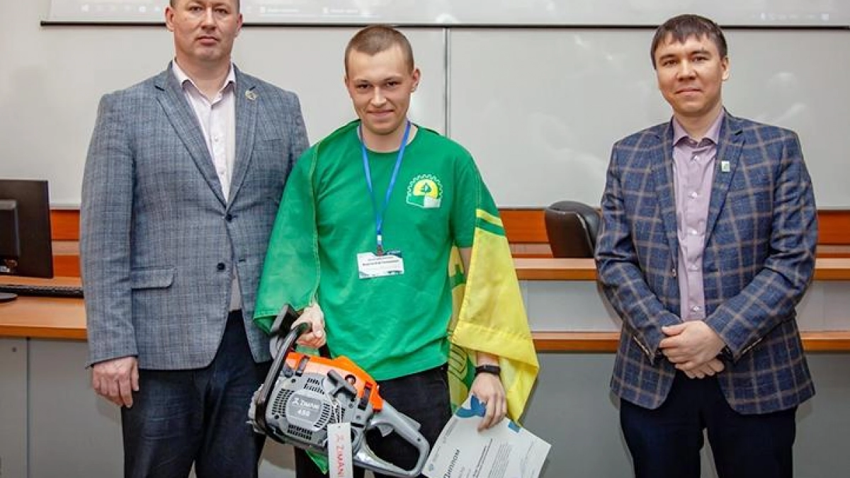 Студент из Рыбинска взял два первых места на межрегиональном лесном турнире