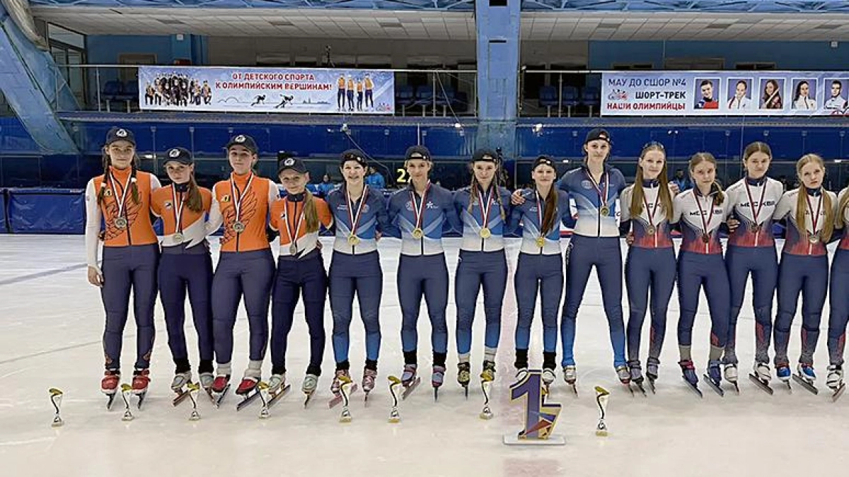 Рыбинские шорт-трекистки завоевали медали финала «Сочинского олимпа»