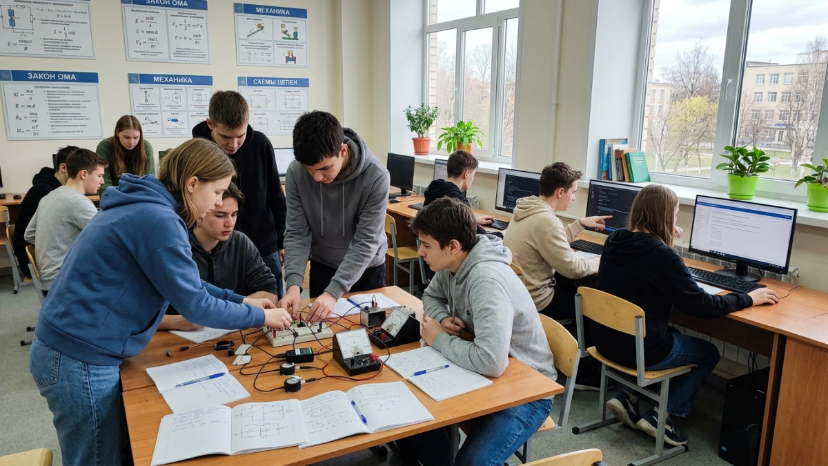 Рыбинский университет открыл двери школьникам для погружения в точные науки