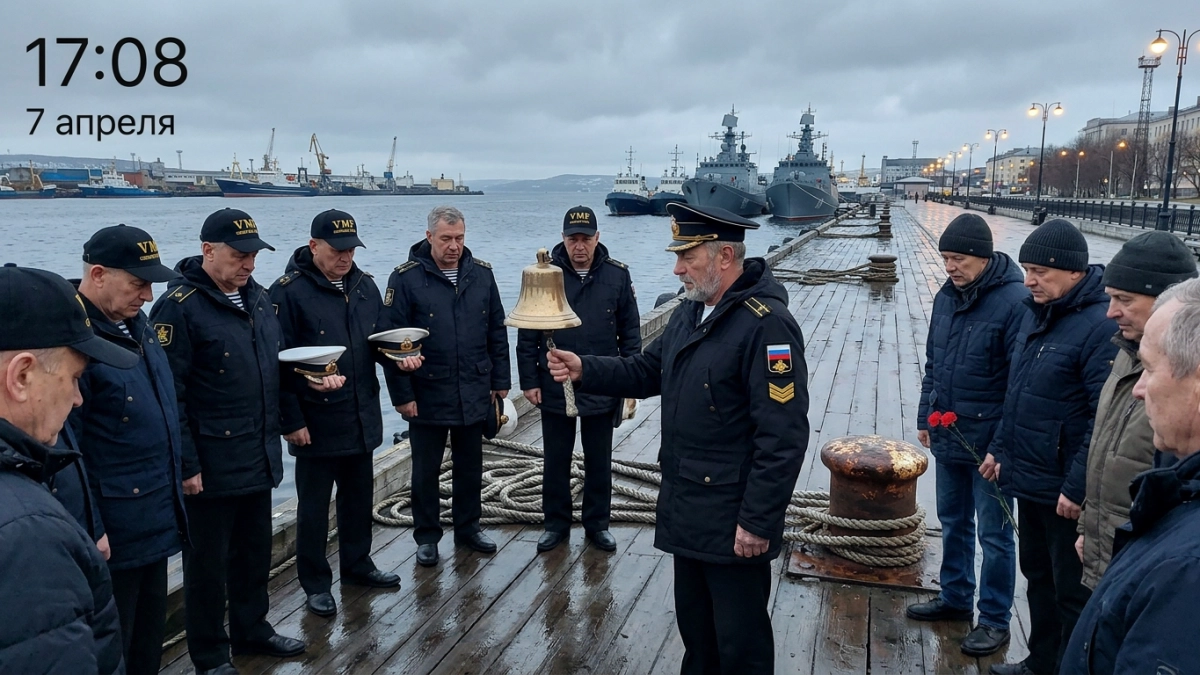 7 апреля: флоты приспускают флаги в память экипажа «Комсомольца»