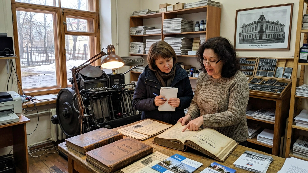 От Ивана Федорова до наших дней: история рыбинской печати