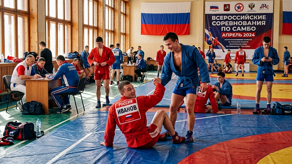 Рыбинцы завоевали золото и бронзу на всероссийском турнире по боевому самбо