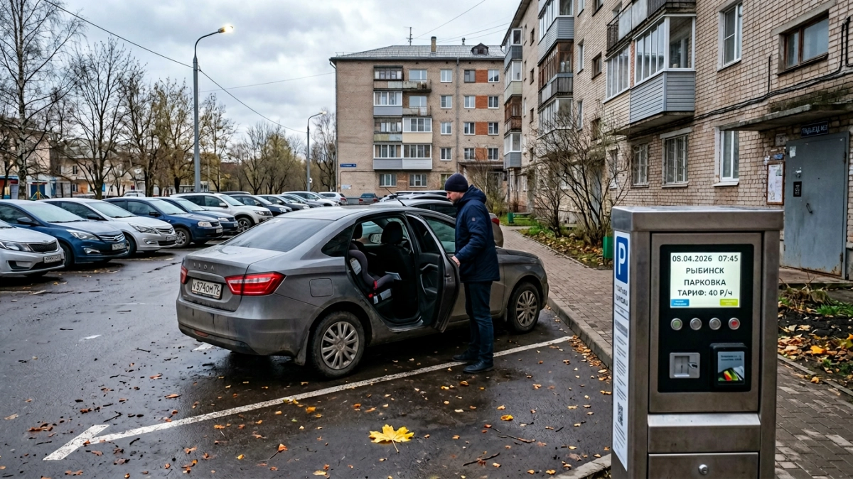 Парковки в пяти городах Ярославской области стали бесплатными по ночам