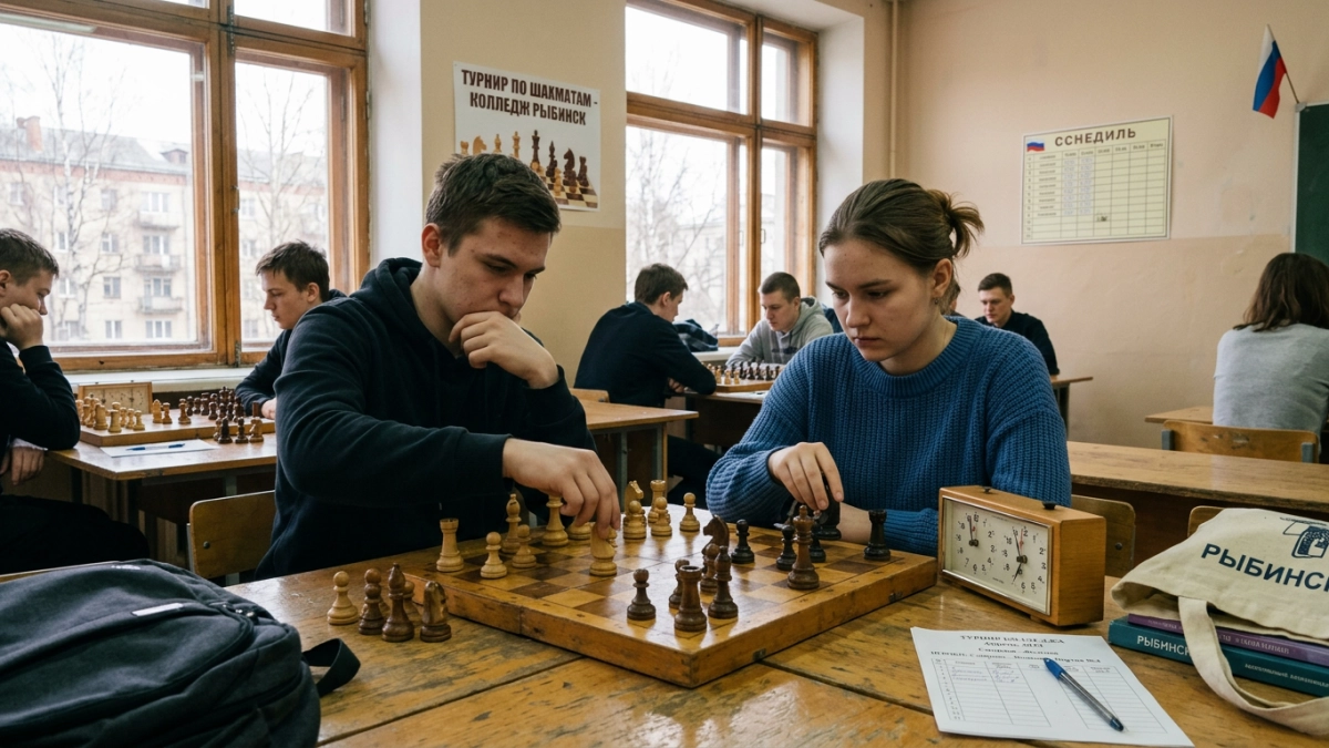 Студенты Рыбинска взяли два серебра на региональном шахматном турнире
