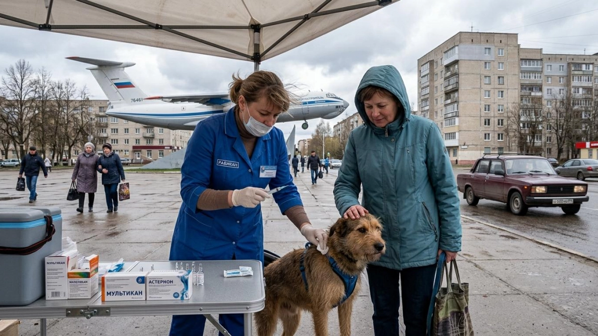 В Рыбинске стартует бесплатная вакцинация животных от бешенства по микрорайонам