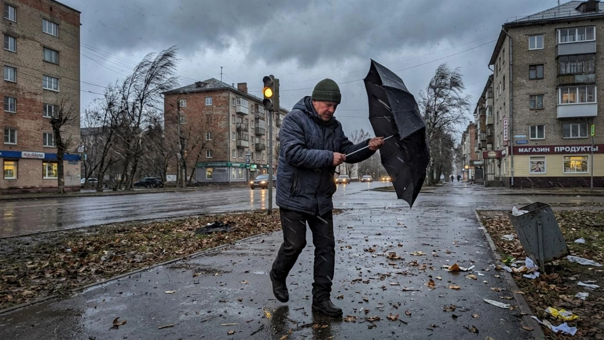 МЧС предупреждает: 23 апреля в Рыбинске резкое похолодание и шквальный ветер