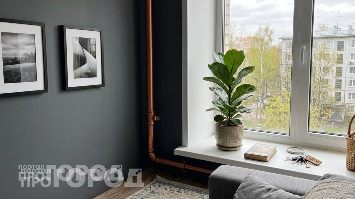 Выкинул все короба из гипсокартона: немецкий лайфхак как сделать коммуникации стильной частью интерьера