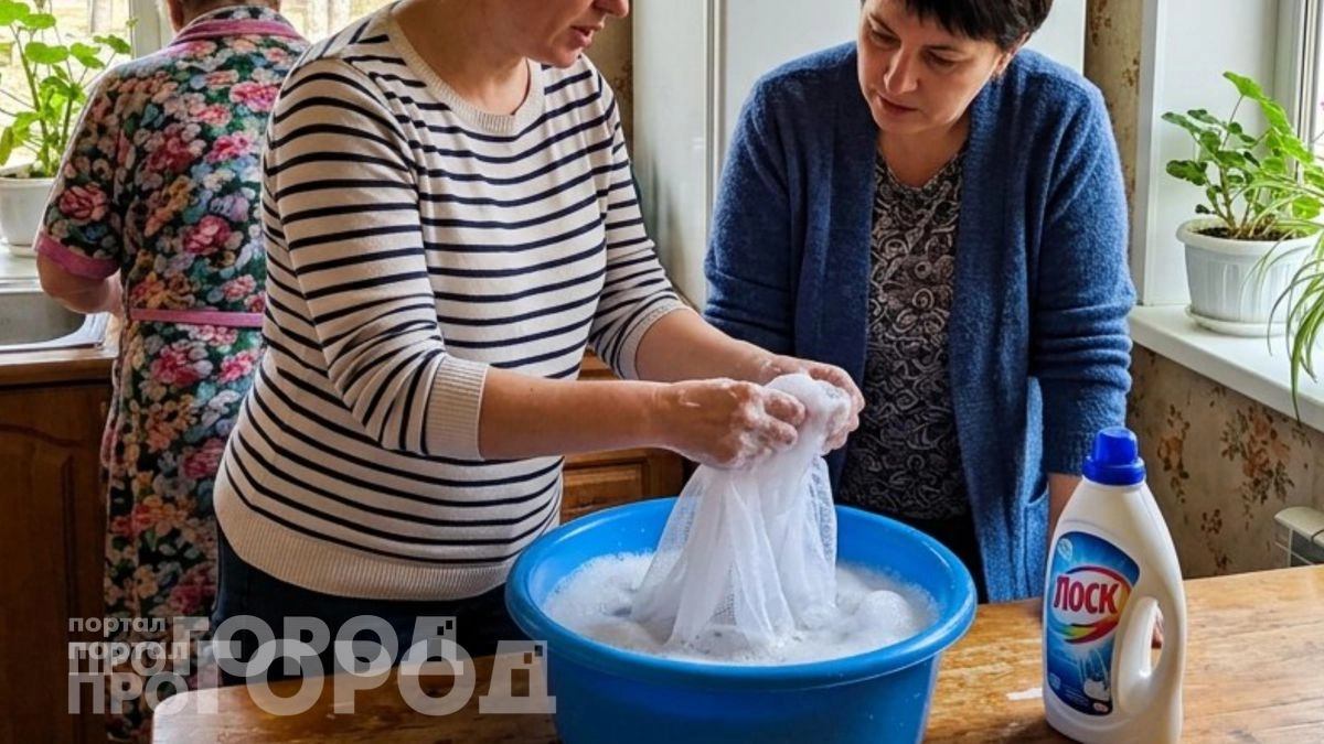 Больше не покупаю дорогую химию для стирки: как вернуть серым шторам ослепительный блеск за копейки дома