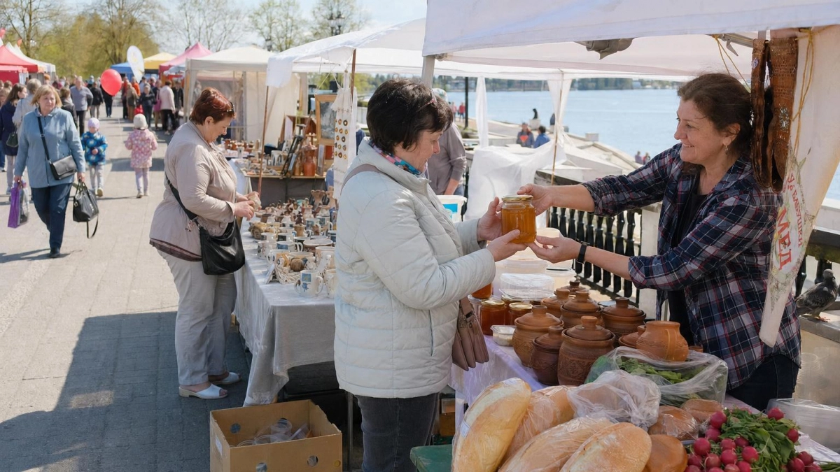 1 мая на набережной Рыбинска откроется ярмарка фермеров и ремесленников