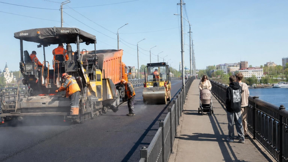 Мост через Волгу в Рыбинске закроют на три дня в мае