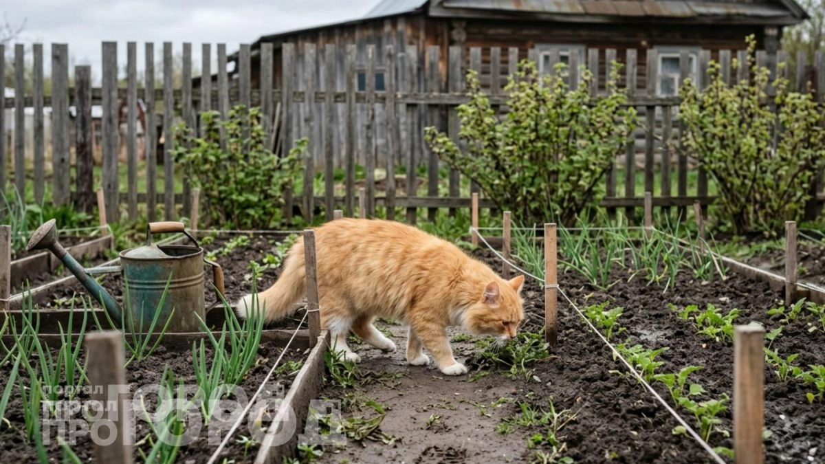 Больше не нахожу кошачьи «подарки» на грядках: коты обходят мой огород стороной благодаря этой специи