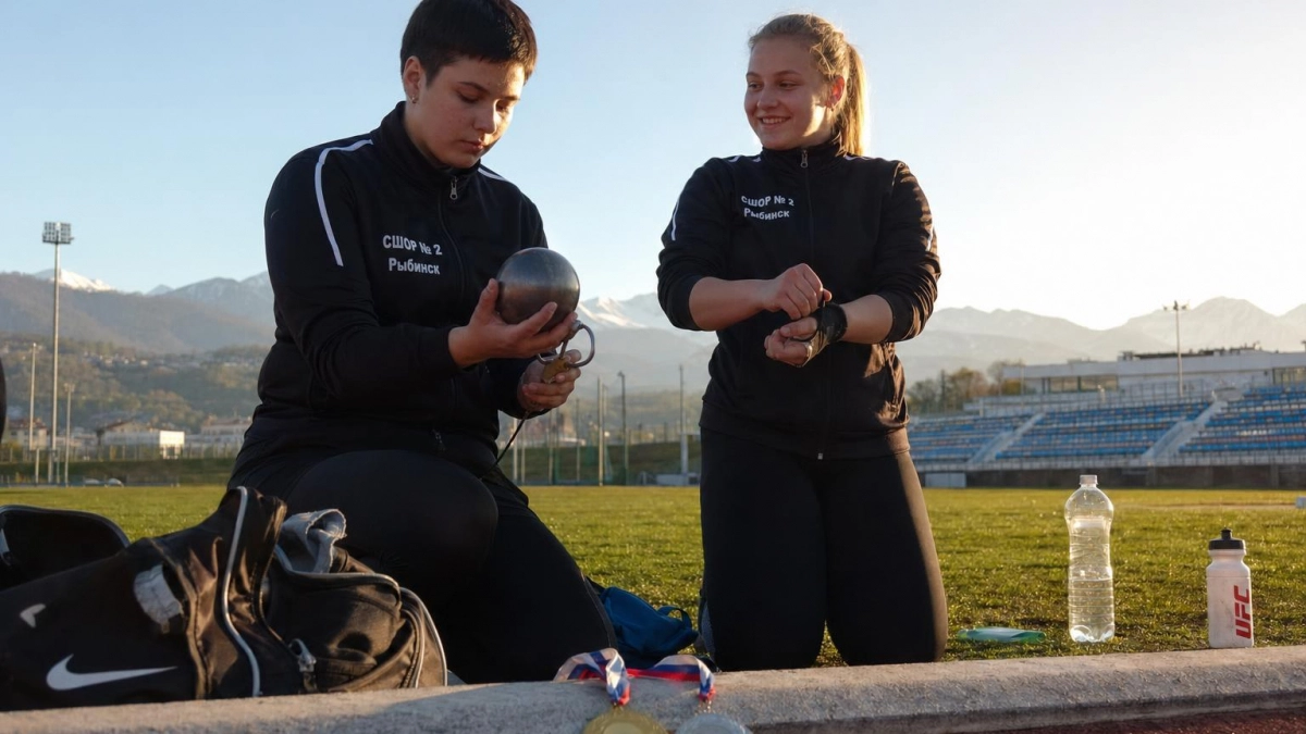 Рыбинские метательницы молота взяли золото и серебро на Всероссийских соревнованиях