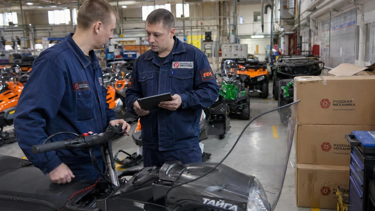 Полпред президента посетил рыбинского лидера рынка снегоходов