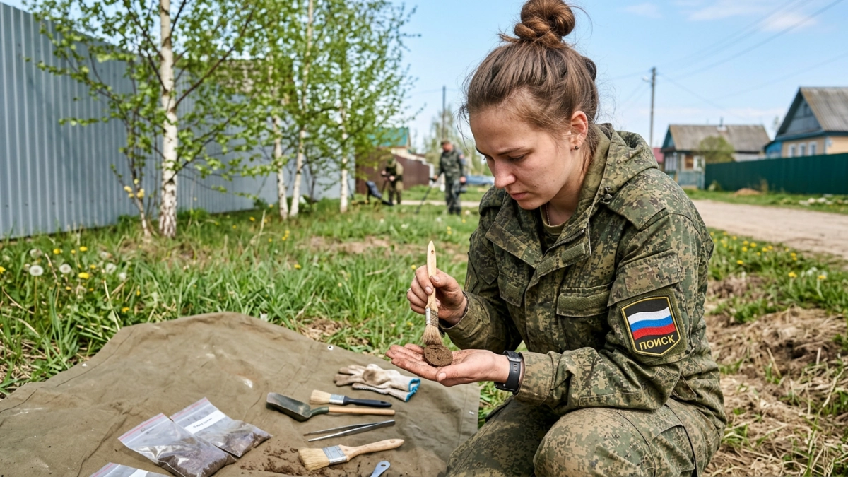 В Псковской области нашли останки солдата с медальоном: ищут родных