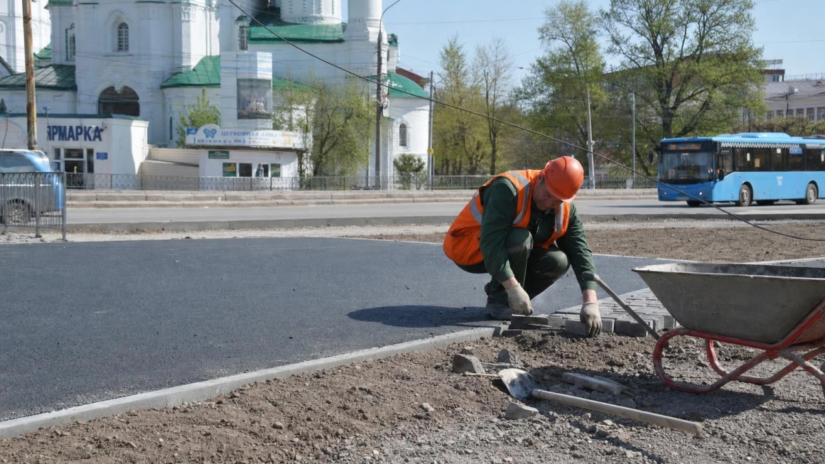 В Рыбинске у Спасо-Преображенского собора открылась новая автобусная остановка