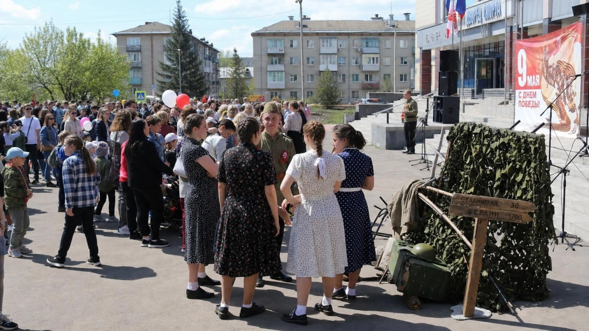 800 артистов и тысячи рыбинцев отметили День Победы